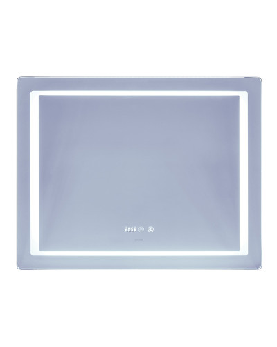 Дзеркало Mixxus Style MR03-90x70 (годинник, LED-підсвічування, антизапотівання) (MI6007)