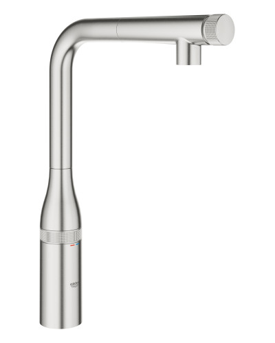 Змішувач для кухні з висувним виливом Grohe Essence SmartControl (31615DC0)