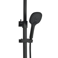 Душова система з верхнім тропічним душем Globus Lux Termostatic Q VAN-GLQ-0041T-BB