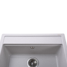 Гранітна мийка Globus Lux VOLTA перлина 570х510мм