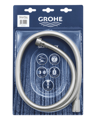 Душовий шланг 1500 Grohe Silverflex (28364000)