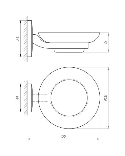 Мильниця Perfect Sanitary Appliances RM 1201