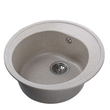 Гранітна мийка Globus Lux MARTIN мигдаль 510мм-А0008