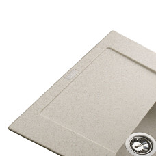 Гранітна мийка Globus Lux MALABI піщаний 780x500мм-А0004