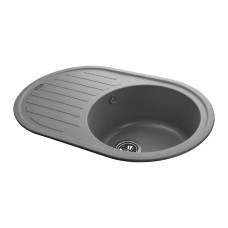 Гранітна мийка Globus Lux OHARA сірий камiнь 770х500мм-А0005