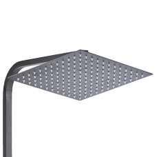 Душова система з верхнім тропічним душем Globus Lux MILANO VAN-GLM-0026-11-Graphite