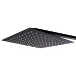 Душова система з верхнім тропічним душем Globus Lux SICILIA PLUS-SBQ-SH-02-BB