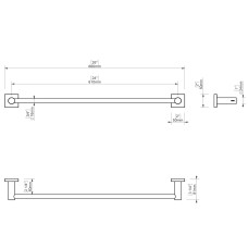 Набір аксесуарів для ванної SONIA LINE KIT ( 5 предметів) 183180
