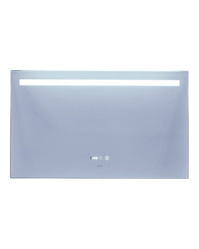 Дзеркало Mixxus Strong MR05-100x60 (годинник, LED-підсвічування, антизапотівання) (MI6009)