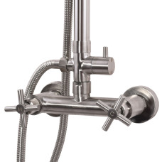 Душова система з верхнім тропічним душем Globus Lux DUKAT SD4-SH-02