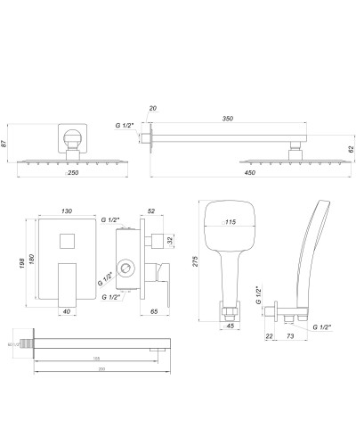 Душова система Globus Lux SMART GLM-305L