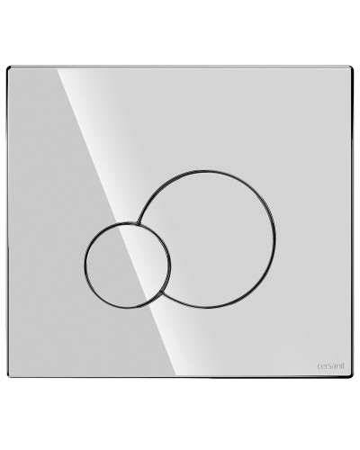 Кнопка BASE CIRCLE хром блиск