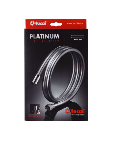 Шланг душовий TUCAI Shower Hose Platinum 175см Satin (201962)