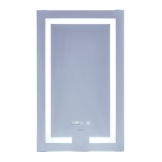 Дзеркало Mixxus Hard MR06-50x80 (годинник, LED-підсвічування, антизапотівання) (MI6011)