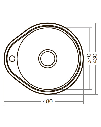 Мийка кухонна Zerix Z4843-08-180E (Satin) (ZX1598)