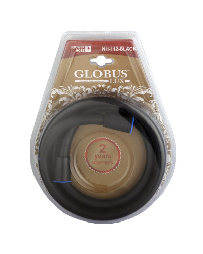 Шланг душовий Globus Lux NH-112-150-Black