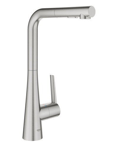 Змішувач для кухні з висувним виливом Grohe Zedra (32553DC2)