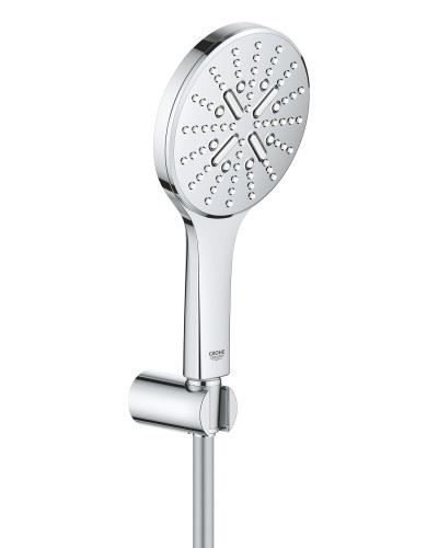 Душовий набір з тримачем, 3 режими струменю Grohe Rainshower SmartActive (26581000)