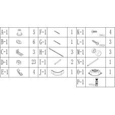 Душ піддон півкруглий BRAVO GORA RH 90