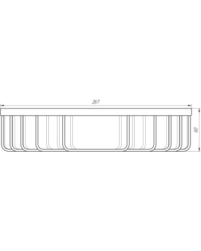 Поличка кутова Globus Lux BS 8499