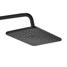 Душова система з верхнім тропічним душем Globus Lux Termostatic R GLA-0041T-BB