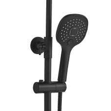 Душова система з верхнім тропічним душем Globus Lux Termostatic R GLA-0041T-BB