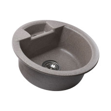 Гранітна мийка Globus Lux GURON мокко 480мм