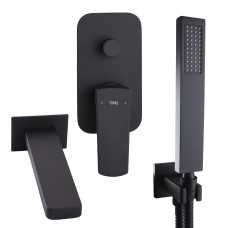 Змішувач для ванни вбудований TOPAZ LEXI TLG 21202-H21-BL