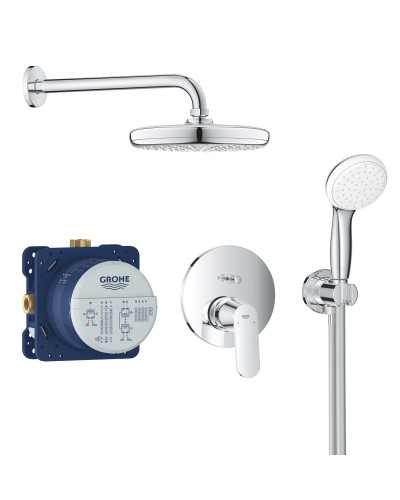 Душова система прихованого монтажу зі змішувачем Grohe Eurosmart Cosmopolitan (25219001)