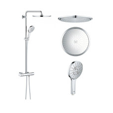 Душова система з термостатом для настінного монтажу Grohe Rainshower Smartactive 310 (27966001)