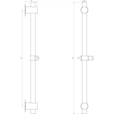 Душова стійка Globus Lux SUS-1107