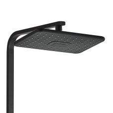 Душова система з верхнім тропічним душем Globus Lux Termostatic GLQ-0040T-BB