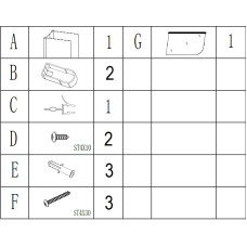 Шторка для ванної BRAVO ELBA 80T