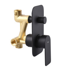 Змішувач для ванни вбудований TOPAZ SARDINIA TSG 08202-H20-BL