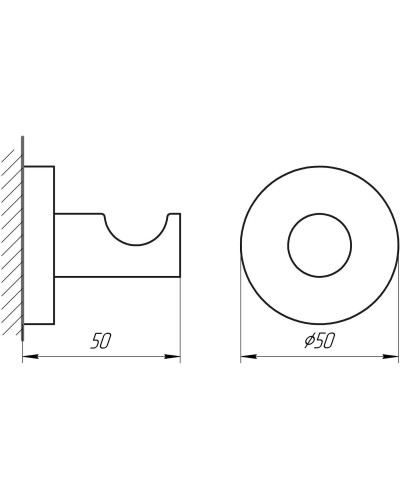 Гачок Perfect Sanitary Appliances SP 8115