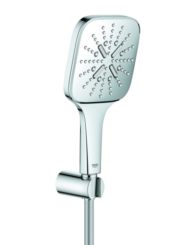 Душовий набір з тримачем, 3 режими струменю Grohe Rainshower SmartActive (26589000)