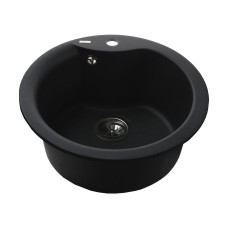 Гранітна мийка Globus Lux ORTA графiт 485мм-А0001