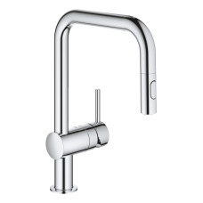 Змішувач для кухні з висувним виливом Grohe Minta (32322002)