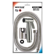 Набір для гігієнічного душу Mixxus Bidet SET-005 SUS (нерж. сталі SUS304) (MI5986)