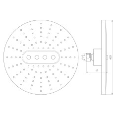 Душова лійка Globus Lux SD07A
