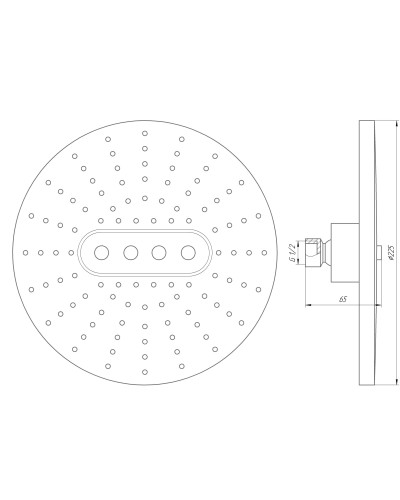 Душова лійка Globus Lux SD07A