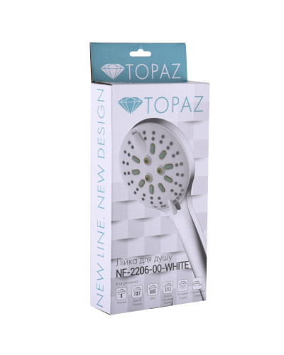 Душова лійка Topaz NF-2206-00-WHITE