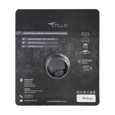 TM131-15-TILLO Трап нержав. з нерж. решіткою150х150, DN 50,сухий затвір без сифону, Туреччина,блістер