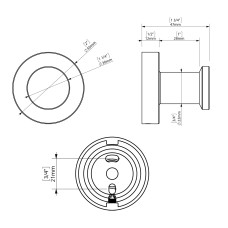 Набір аксесуарів для ванної SONIA ASTRAL KIT BLACK ( 5 предметів) 185788
