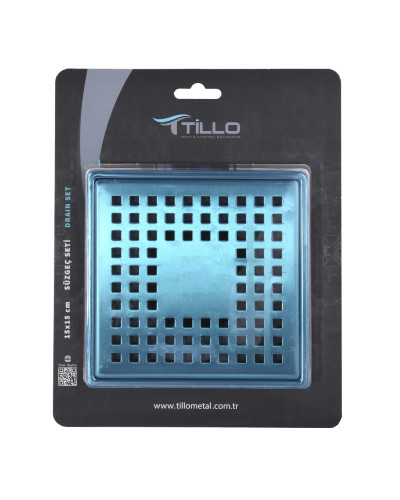 Трап душовий TILLO TM216 15х15см