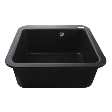 Гранітна мийка Globus Lux BARBORA графiт 510х510мм-А0001