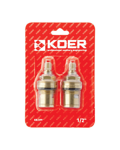 Кранбукси Koer KR.599 комплект кераміка MF-1/2" (AC0528)