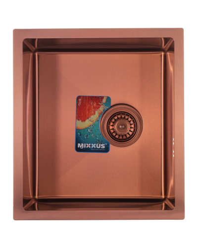 Мийка Mixxus MX4843-220x1.0-PVD-Bronze (MX0558)