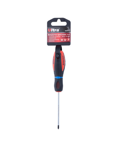 Викрутка хрестова PH 0×75мм S2 Profi ULTRA (4000312)