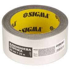 Стрічка алюмінієва 50мм×25м SIGMA (8429561)